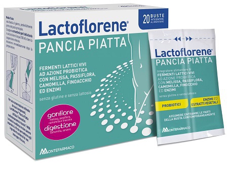 LACTOFLORENE PANCIA PIATTA 20 BUSTINE - Fontenova srl