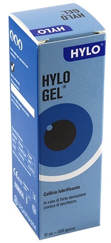 HYLO GEL COLLIRIO LUBRIFICANTE ACIDO IALURONICO 0,2% 10 ML - Fontenova srl
