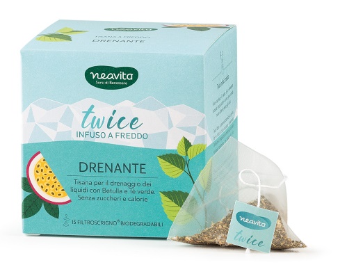 NEAVITA TWICE INFUSO DRENANTE FILTROSCRIGNO 15 FILTRI - Fontenova srl