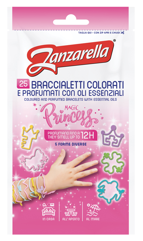 ZANZARELLA BRACCIALETTI PRINCESS 25 PEZZI - Fontenova srl