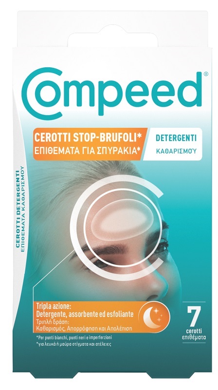 COMPEED CEROTTI STOP BRUFOLI DETERGENTI 7 PEZZI - Fontenova srl