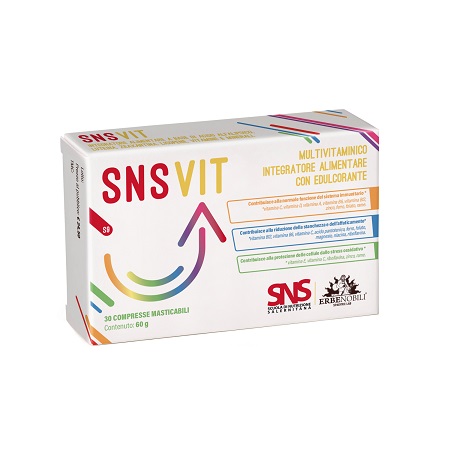 SNS VIT 30 COMPRESSE MASTICABILI - Fontenova srl