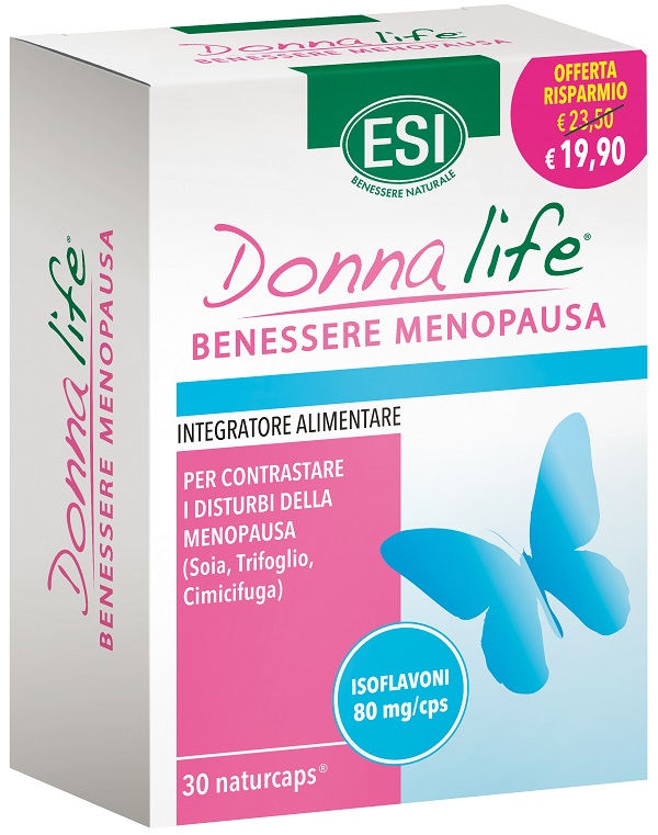 ESI DONNA LIFE MENOPAUSA OFFERTA 30 NATURCAPS - Fontenova srl