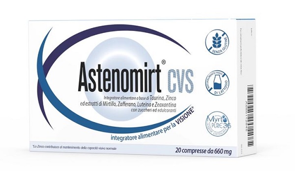ASTENOMIRT CVS 20 COMPRESSE - Fontenova srl