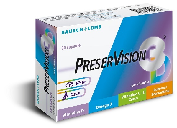 PRESERVISION 3D 30 CAPSULE MOLLI - Fontenova srl
