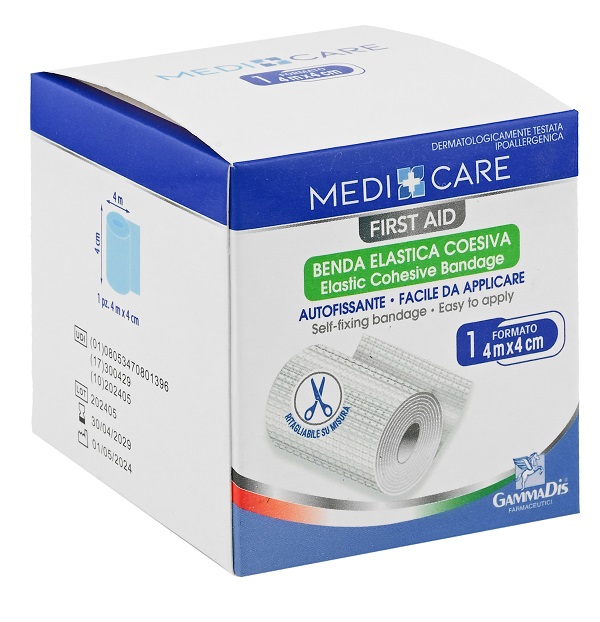BENDA MEDICARE COESIVA CM 4X4 M MEDICARE - Fontenova srl