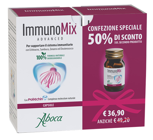IMMUNOMIX ADVANCED 50 CAPSULE RM CONFEZIONE SPECIALE 2 PEZZI - Fontenova srl