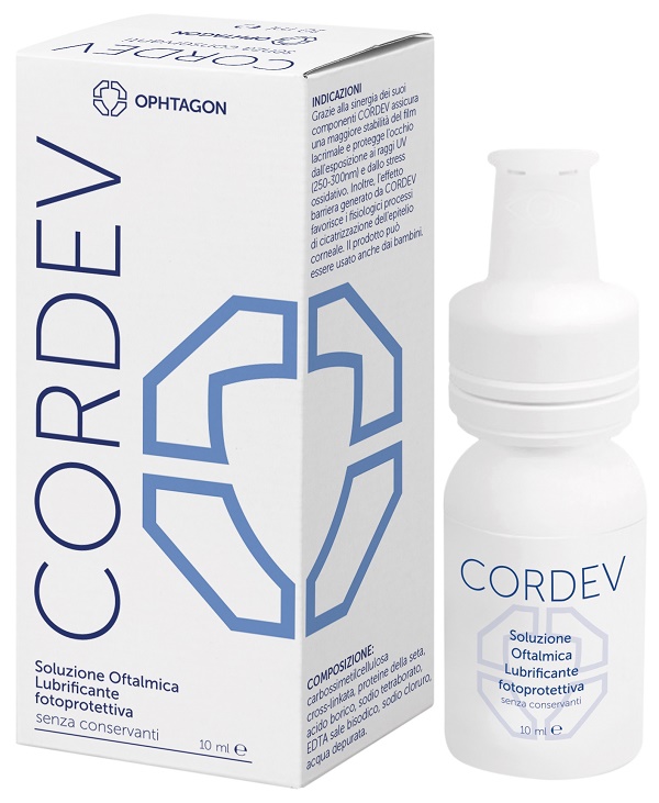 CORDEV SOLUZIONE OFTALMICA LUBRIFICANTE OF 10 ML - Fontenova srl