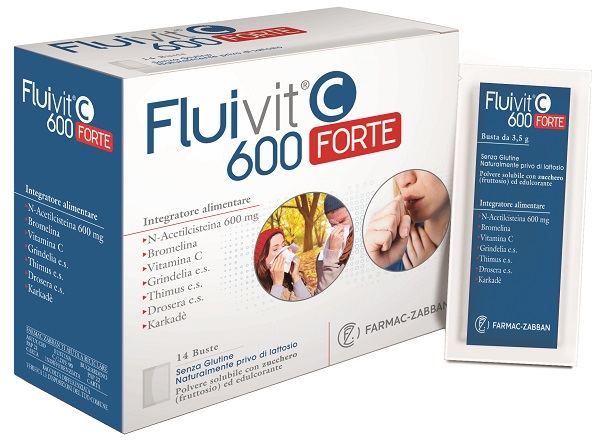 FLUIVIT C 600 FORTE 14 BUSTINE - Fontenova srl