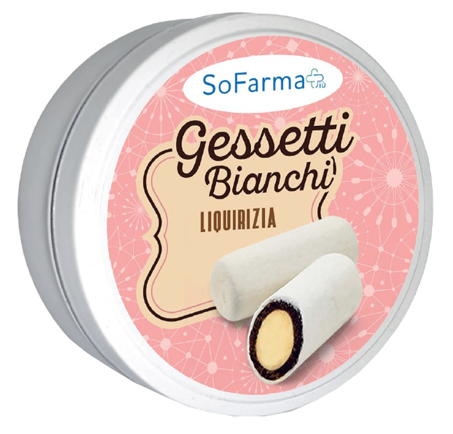 CARAMELLE LIQUIRIZIA BIANCA 40 G SOFARMAPIU' - Fontenova srl