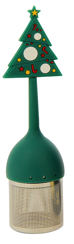 NEAVITA FILTRO ACCIAIO SILICONE VERDE ALBERO NATALE - Fontenova srl