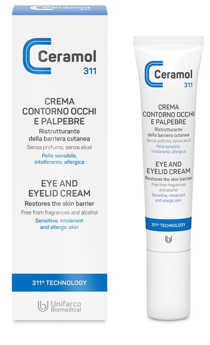 CERAMOL CREMA CONTORNO OCCHI E PALPEBRE 15 ML - Fontenova srl
