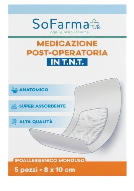 CEROTTI DELICATI 8X10 CM 5 PEZZI SOFARMAPIU' - Fontenova srl