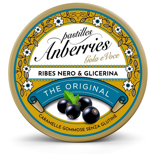 ANBERRIES CLASSICHE RIBES NERO GLICERINA 50 G - Fontenova srl