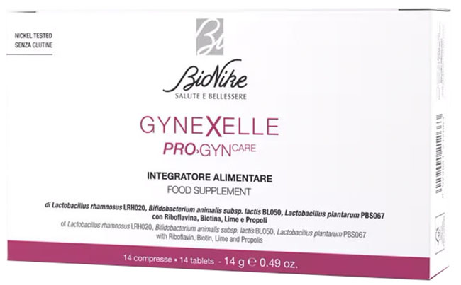 GYNEXELLE PRO GYN CARE 14 COMPRESSE - Fontenova srl