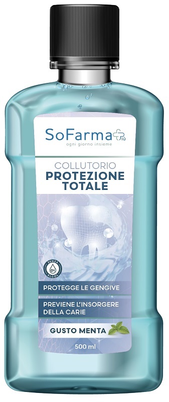 COLLUTORIO PROTEZIONE TOTALE 500 ML SOFARMAPIU' - Fontenova srl