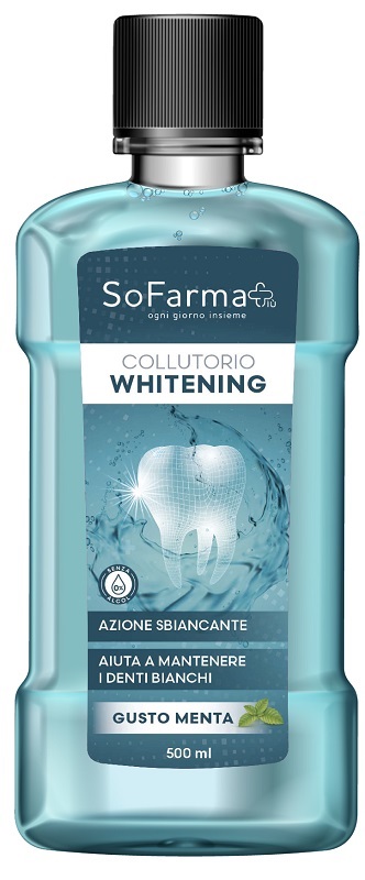 COLLUTORIO WHITENING 500 ML SOFARMAPIU' - Fontenova srl