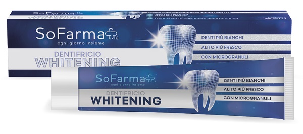 DENTIFRICIO WHITENING 75 ML SOFARMAPIU' - Fontenova srl
