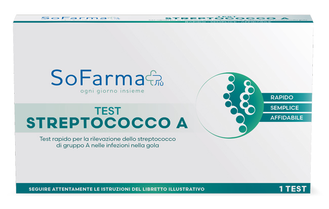TEST RAPIDO STREPTOCOCCO A SOFARMAPIU' - Fontenova srl
