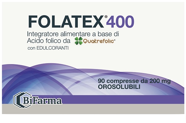 FOLATEX 400 90 COMPRESSE - Fontenova srl