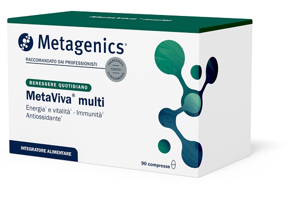 METAVIVA MULTI 90 COMPRESSE SENZA GLUTINE SENZA LATTOSIO - Fontenova srl