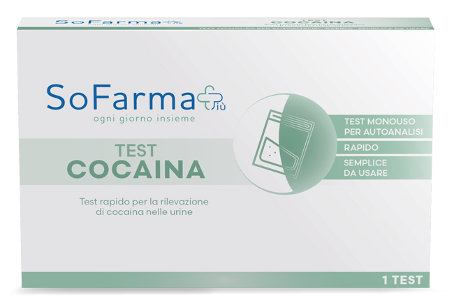 TEST AUTODIAGNOSTICO RAPIDO COCAINA SOFARMAPIU' - Fontenova srl
