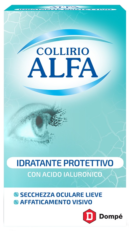 COLLIRIO ALFA IDRATANTE PROTETTIVO 10 FLACONCINI MONODOSE DA 0,5 ML - Fontenova srl