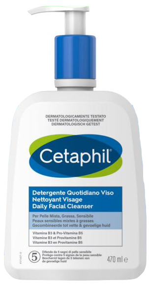 CETAPHIL DETERGENTE QUOTIDIANO VISO 470 ML - Fontenova srl