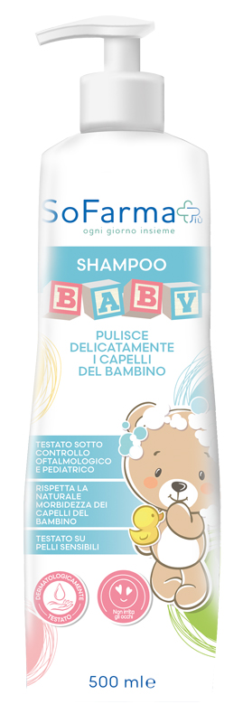 SHAMPOO BABY 500 ML SOFARMAPIU' - Fontenova srl