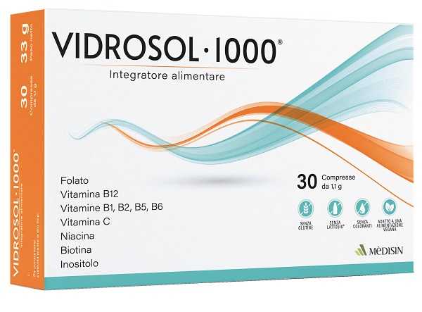 VIDROSOL 1000 30 COMPRESSE - Fontenova srl