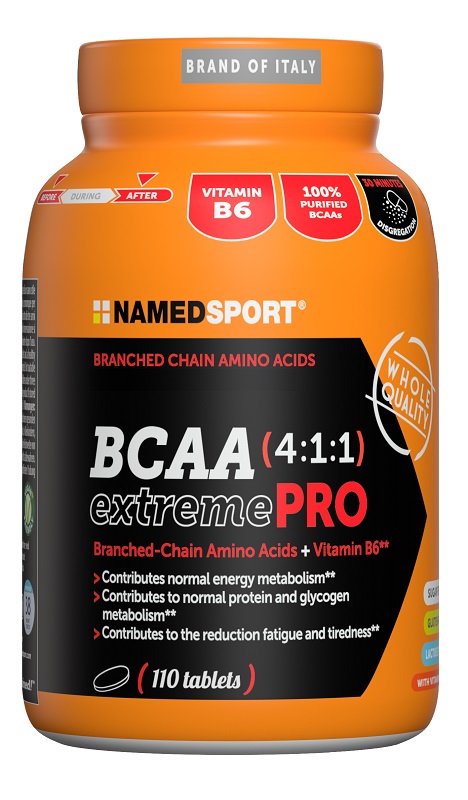 BCAA 4:1:1 EXTREMEPRO 110 COMPRESSE - Fontenova srl