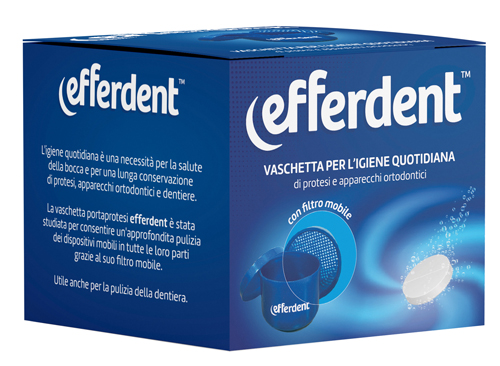 EFFERDENT VASCHETTA PORTAPROTESI - Fontenova srl