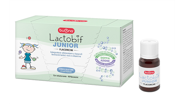LACTOBIF JUNIOR 10 FLACONCINI DA 10 ML - Fontenova srl