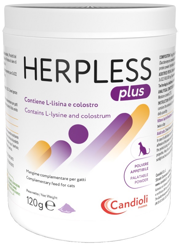 HERPLESS PLUS POLVERE 120 G - Fontenova srl