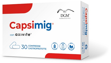 CAPSIMIG 30 COMPRESSE GASTROPROTETTE - Fontenova srl
