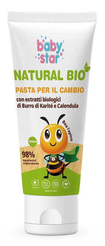 BABYSTAR PASTA CAMBIO PROTETTIVA NATURAL BIO 100 ML - Fontenova srl
