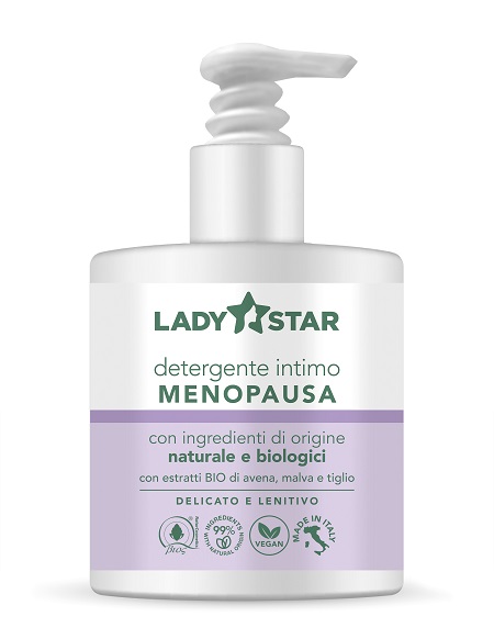LADYSTAR DETERGENTE INTIMO DONNA IN MENOPAUSA 300 ML - Fontenova srl