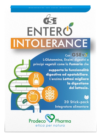 GSE ENTERO INTOLERANCE 20 STICKPACK - Fontenova srl