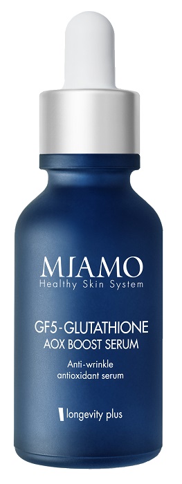 MIAMO LONGEVITY PLUS GF5 GLUTATHIONE AOX BOOST SERUM 30 ML - Fontenova srl