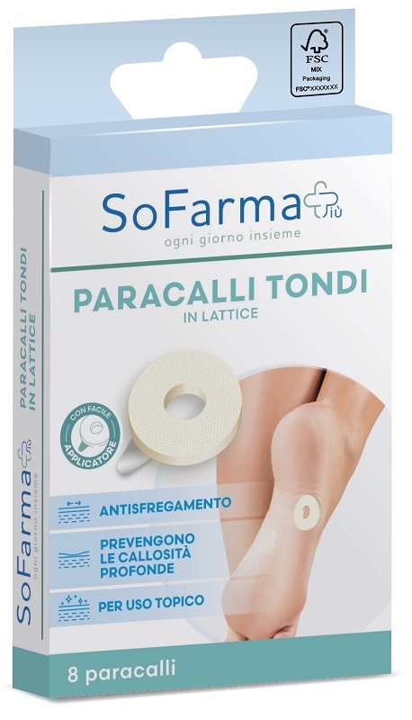 CEROTTO PARACALLO TONDO 8 PEZZI SOFARMAPIU' - Fontenova srl