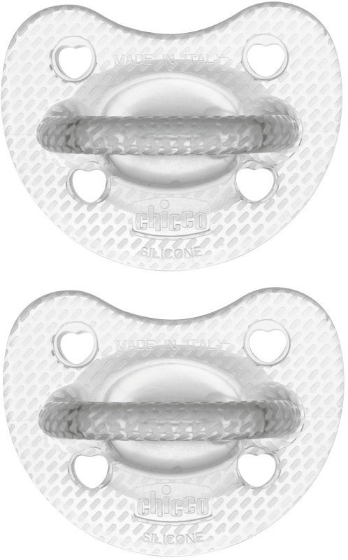 CHICCO GOMMOTTO SILICONE CRYSTAL 16-36 MESI 2 PEZZI - Fontenova srl