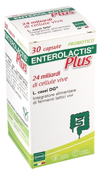 ENTEROLACTIS PLUS 30 CAPSULE - Fontenova srl