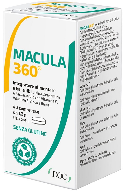 MACULA 360 40 COMPRESSE - Fontenova srl