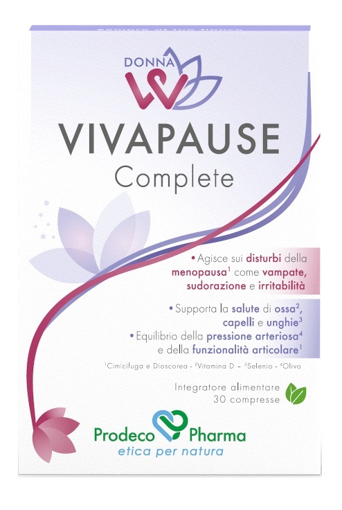 DONNAW VIVAPAUSE COMPLETE 30 COMPRESSE - Fontenova srl