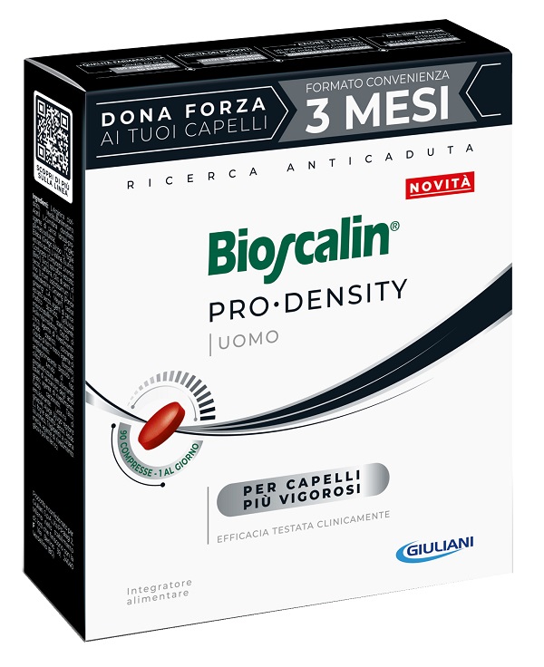 BIOSCALIN PRO DENSITY UOMO 90 COMPRESSE - Fontenova srl
