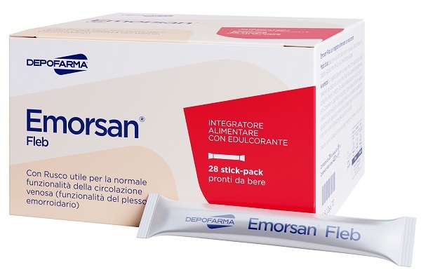 EMORSAN FLEB 28 STICK DA 15 ML - Fontenova srl