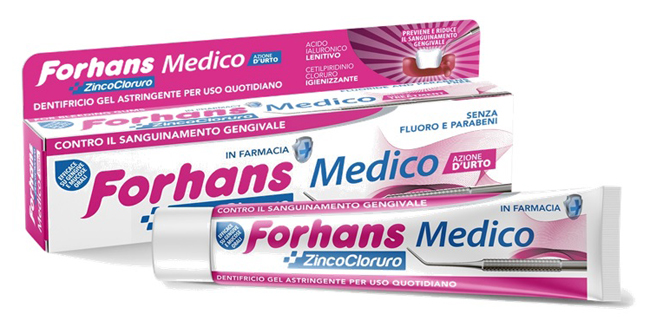 FORHANS MEDICO DENTIFRICIO 75 ML - Fontenova srl