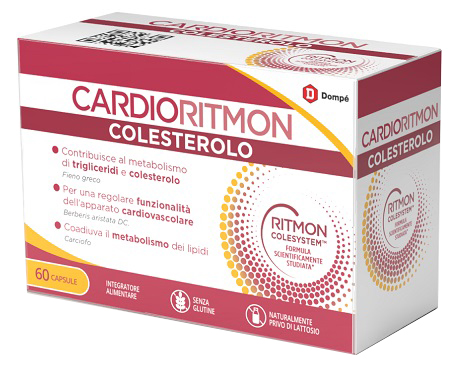 CARDIORITMON COLESTEROLO 60 CAPSULE - Fontenova srl