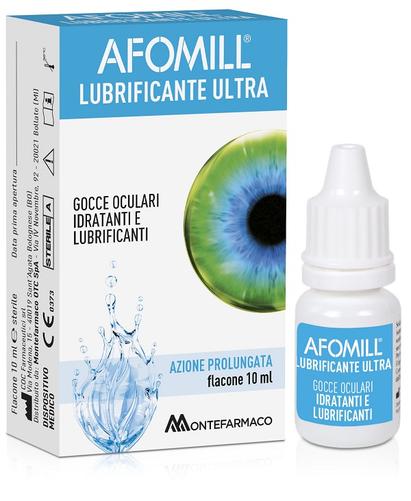 AFOMILL LUBRIFICANTE ULTRA GOCCE OCULARI 10 ML - Fontenova srl