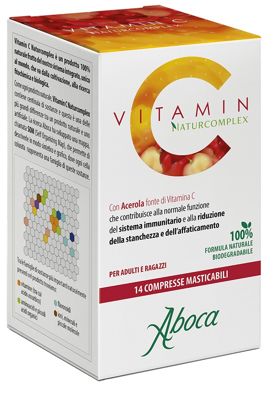VITAMIN C NATURCOMPLEX 14 COMPRESSE - Fontenova srl